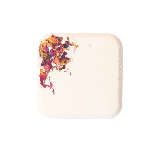 Rose Infused Bath Bomb With Rose Petals