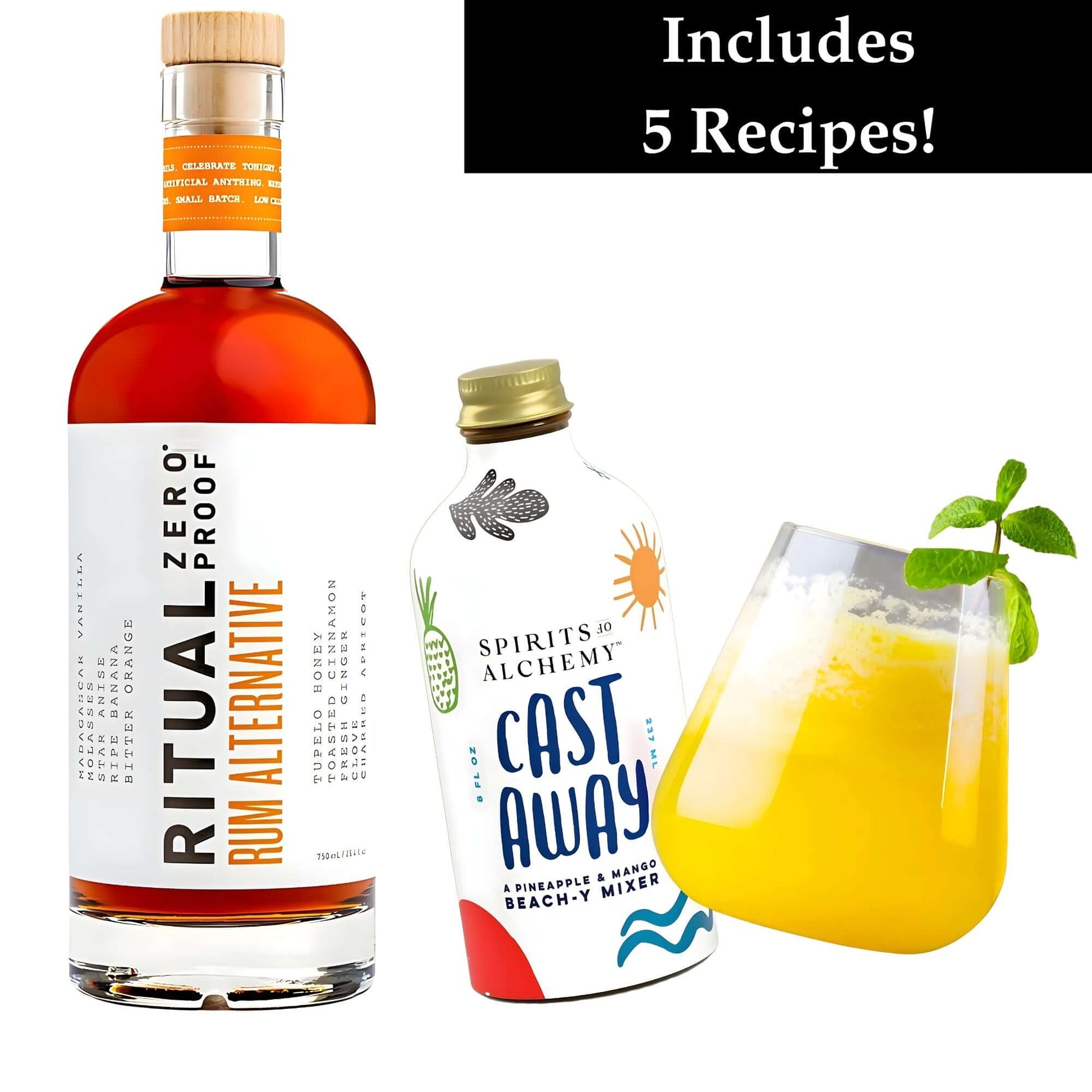 Rum & Pineapple Mixer Zero Proof Duo