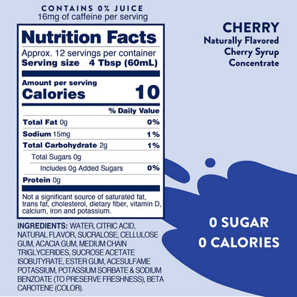 Jordan's Sugar Free Cherry Cola Syrup
