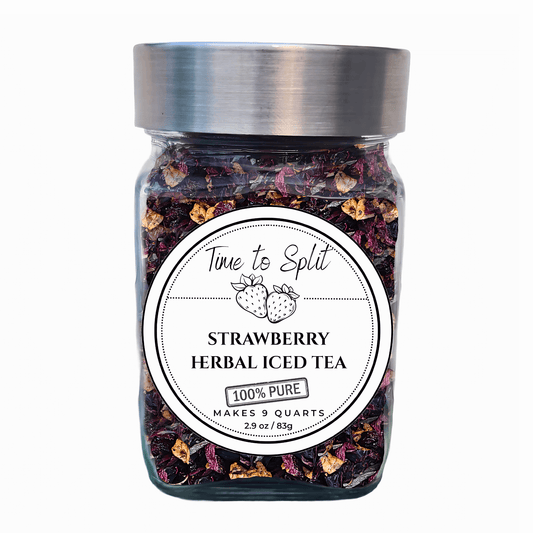 Strawberry Herbal Loose Leaf Iced Tea