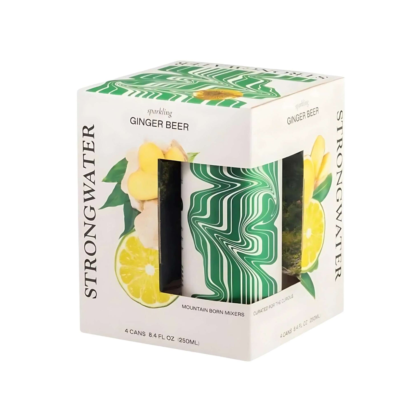 Ginger Beer - 4 Can Pack - Strongwater