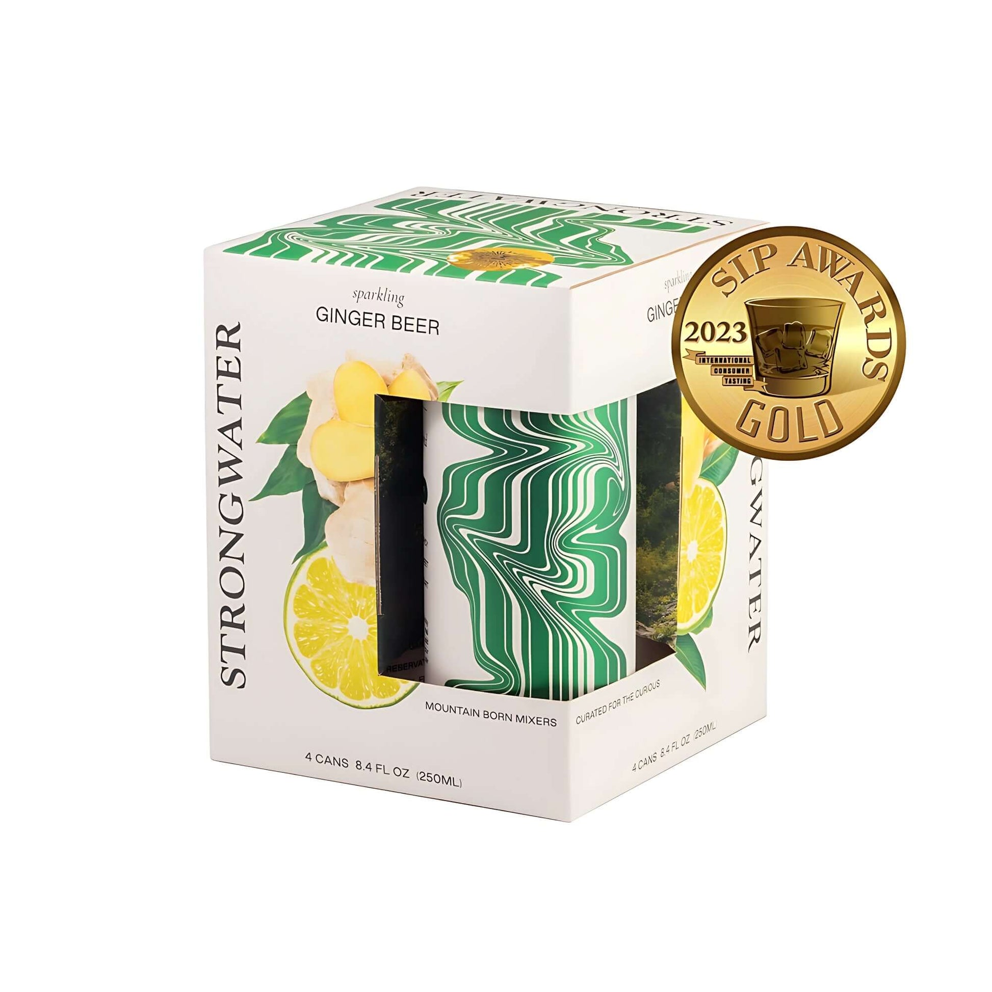 Ginger Beer - 4 Can Pack - Strongwater