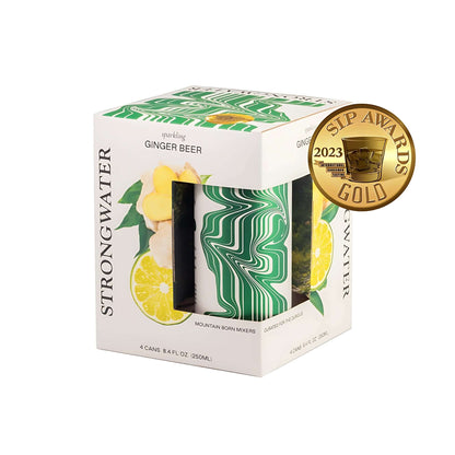 Ginger Beer - 4 Can Pack - Strongwater