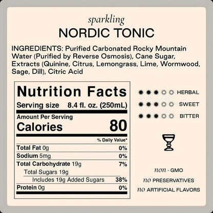 Nordic Tonic - 4 Can Pack - Strongwater