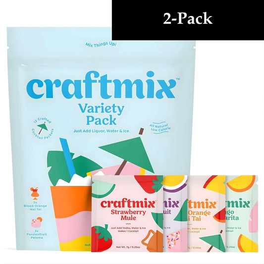 Craftmix Variety Pack Cocktail Mixers
