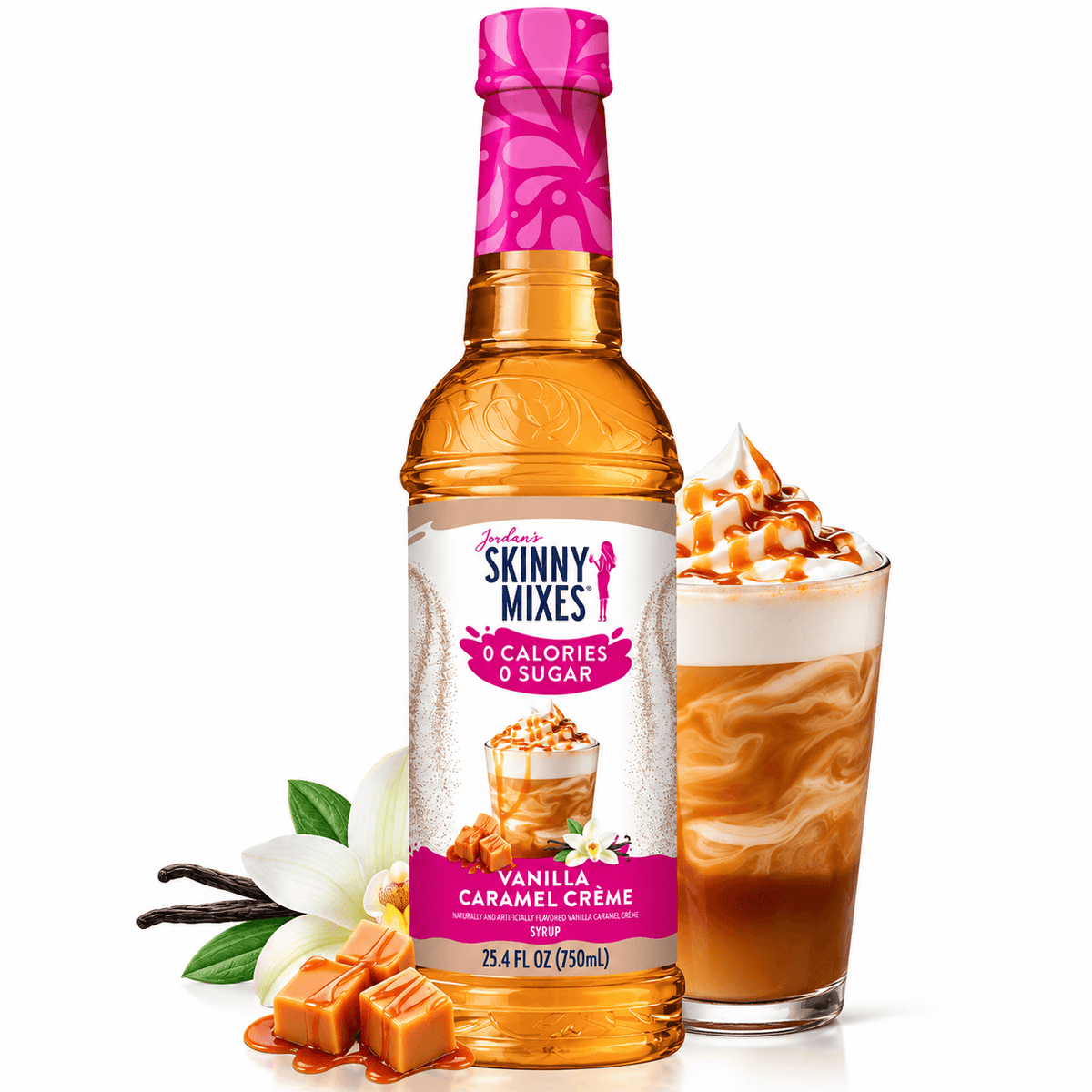 Vanilla Caramel Syrup - Creamy Coffee & Dessert Syrup