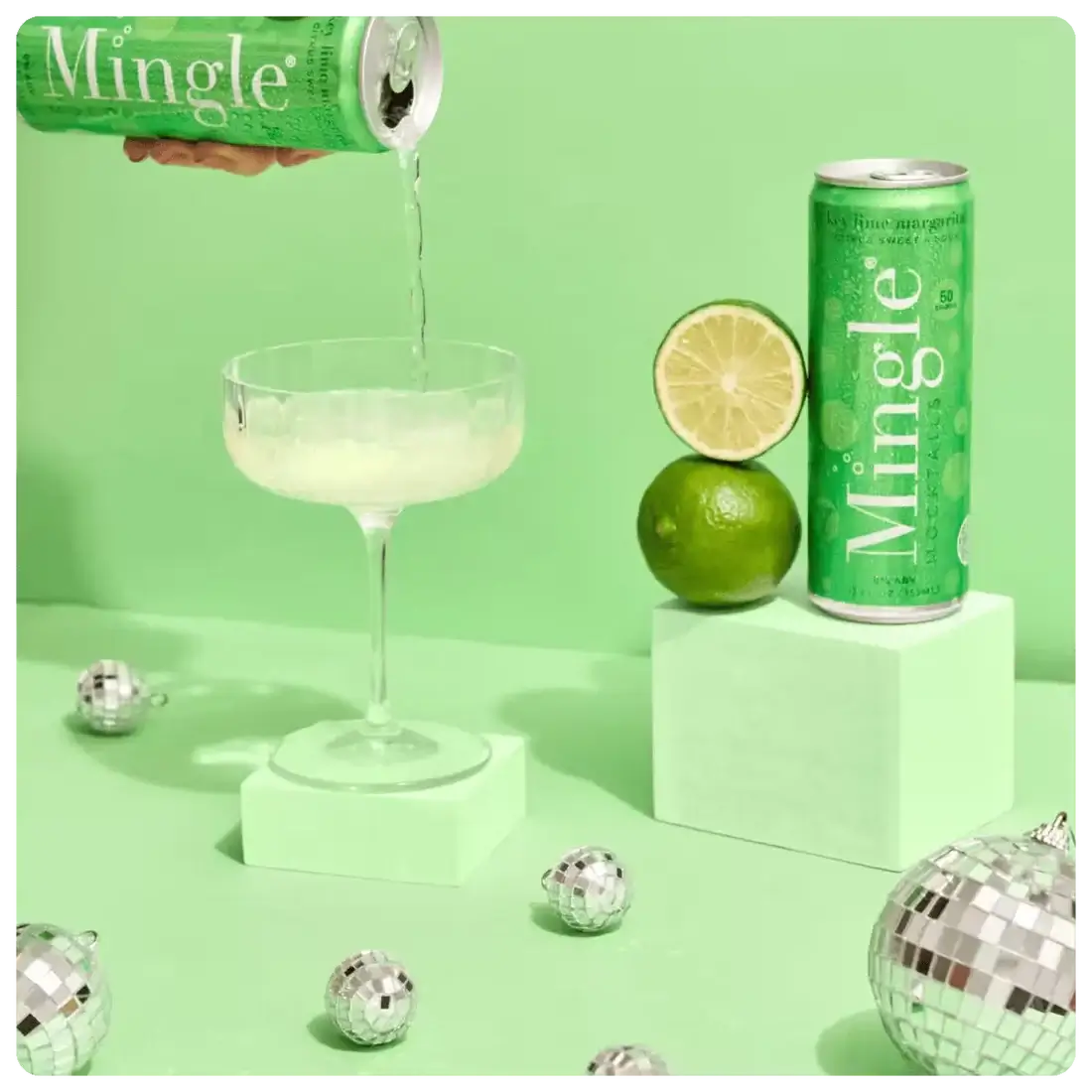 Key Lime Margarita Mocktail - Mingle