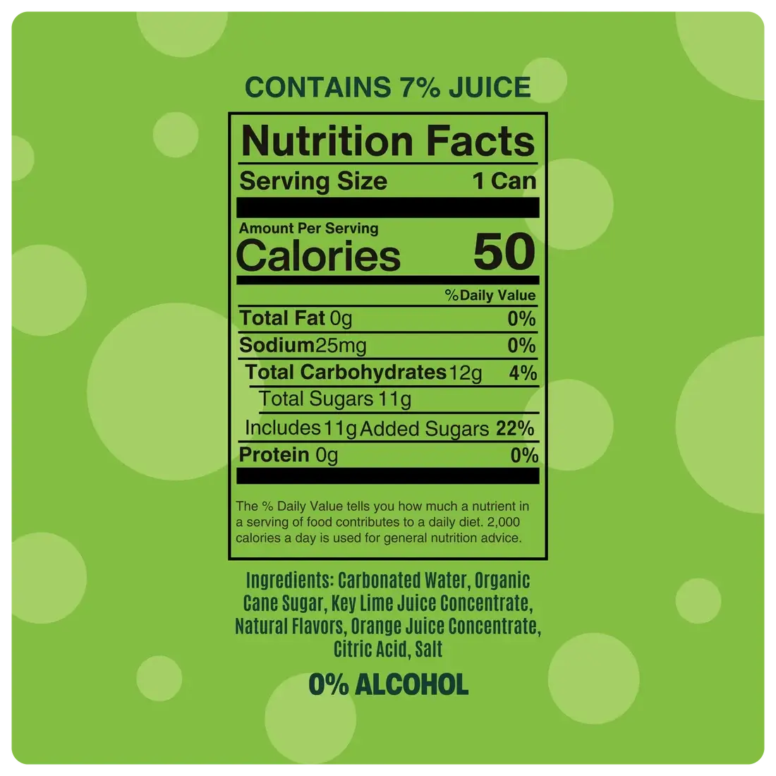 Key Lime Margarita Mocktail - Mingle